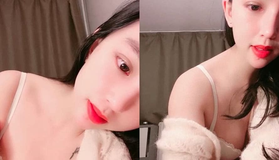 红唇颜值女神!脱下内裤性感翘臀!多毛骚逼掰开特写